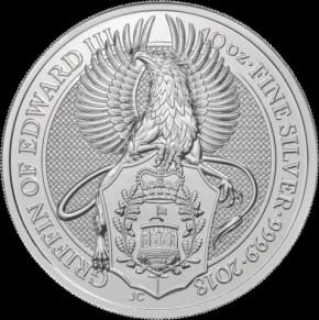 10 oz Silber Queen's Beast