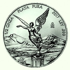 1/2 oz Silber Libertad 2017 ( diff.besteuert nach §25a UStG )