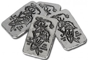 5 oz Silber Barren Monarch