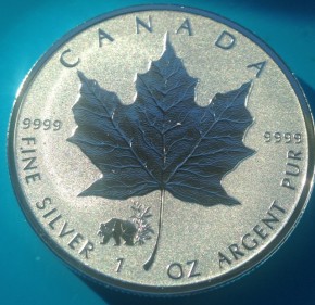 1 oz Silber Maple Leaf Reverse Proof
