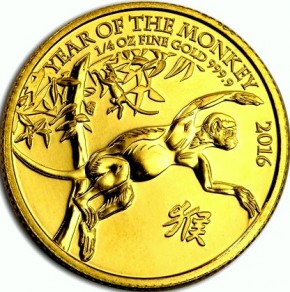 1/4 oz Gold UK / Grossbritannien